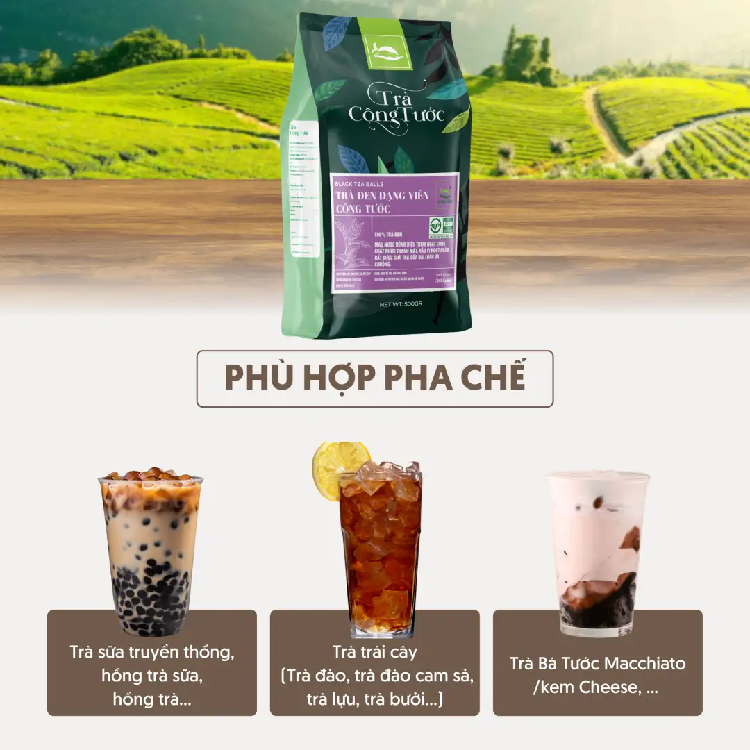 Trà đen dạng viên công tước