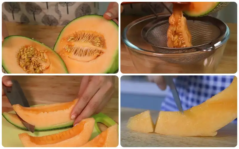 Cách Làm Trà Dưa Lưới với 4 bước Thanh Mát