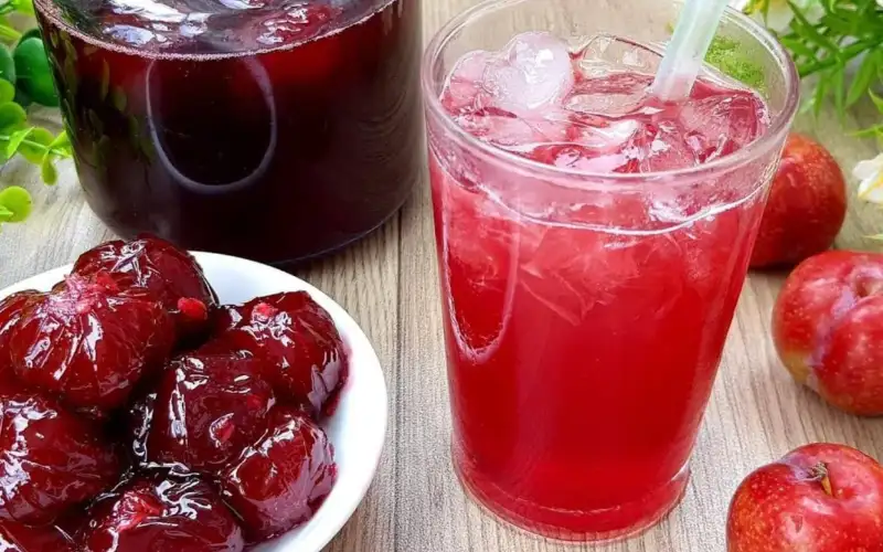 Cách Làm Trà Mận Đỏ Thơm Lừng tại nhà