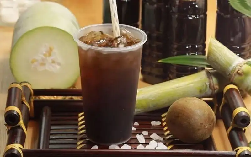 Cách làm trà bí đao hạt chia