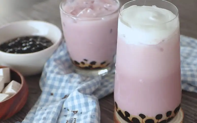 Làm Trà Sữa Khoai Môn Ngon Như Quán