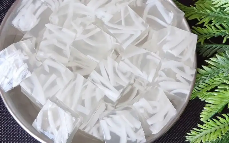 Cách Làm Thạch Dừa Sợi Giòn Lâu, Không Bị Chảy Nước