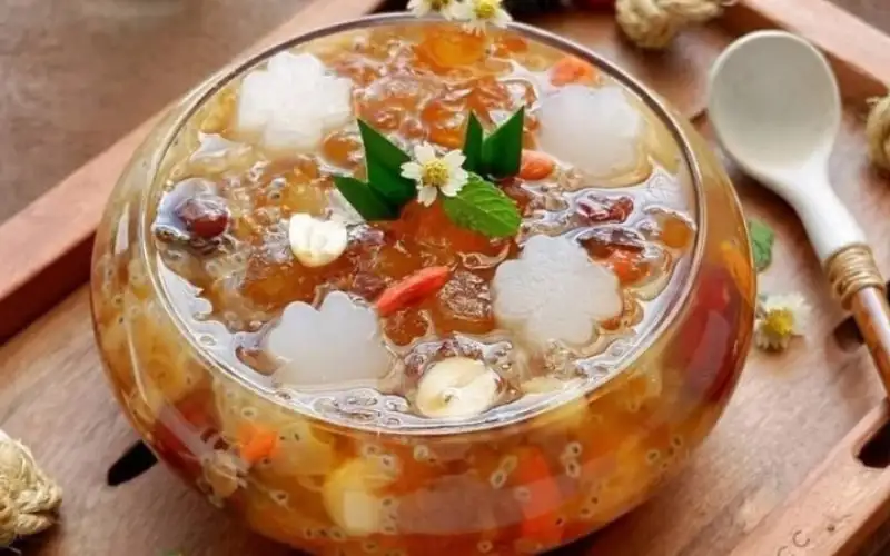 Cách Làm Chè Dưỡng Nhan Thanh Lọc Cơ Thể