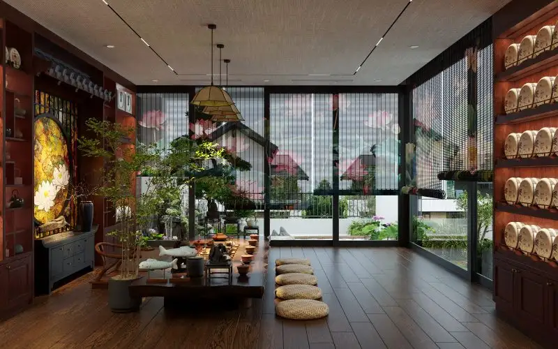 Trà & Không Gian Thưởng Trà – Khi Trà Ngon Hơn Nhờ Không Gian