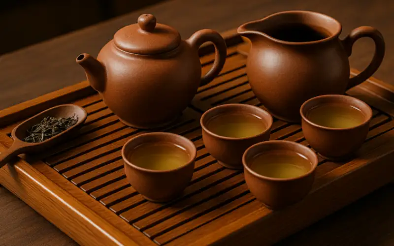 Bộ Trà Cụ Gongfu Gồm Những Gì