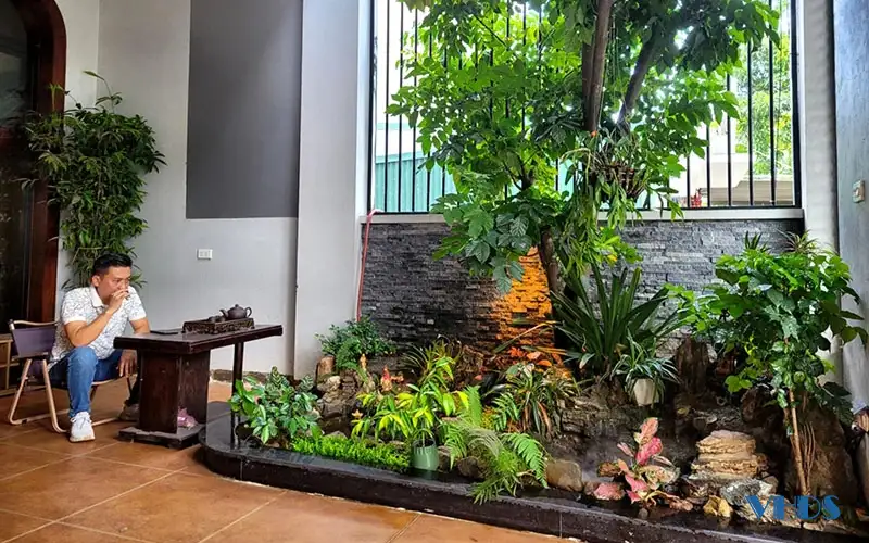 Góc pha trà gọn gàng bắt đầu từ nguyên tắc “ít nhưng đủ”