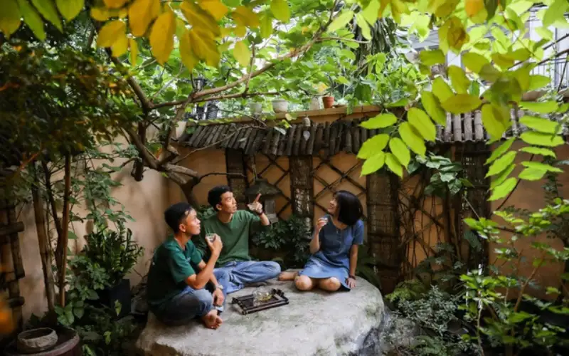 Góc pha trà gọn gàng bắt đầu từ nguyên tắc “ít nhưng đủ”