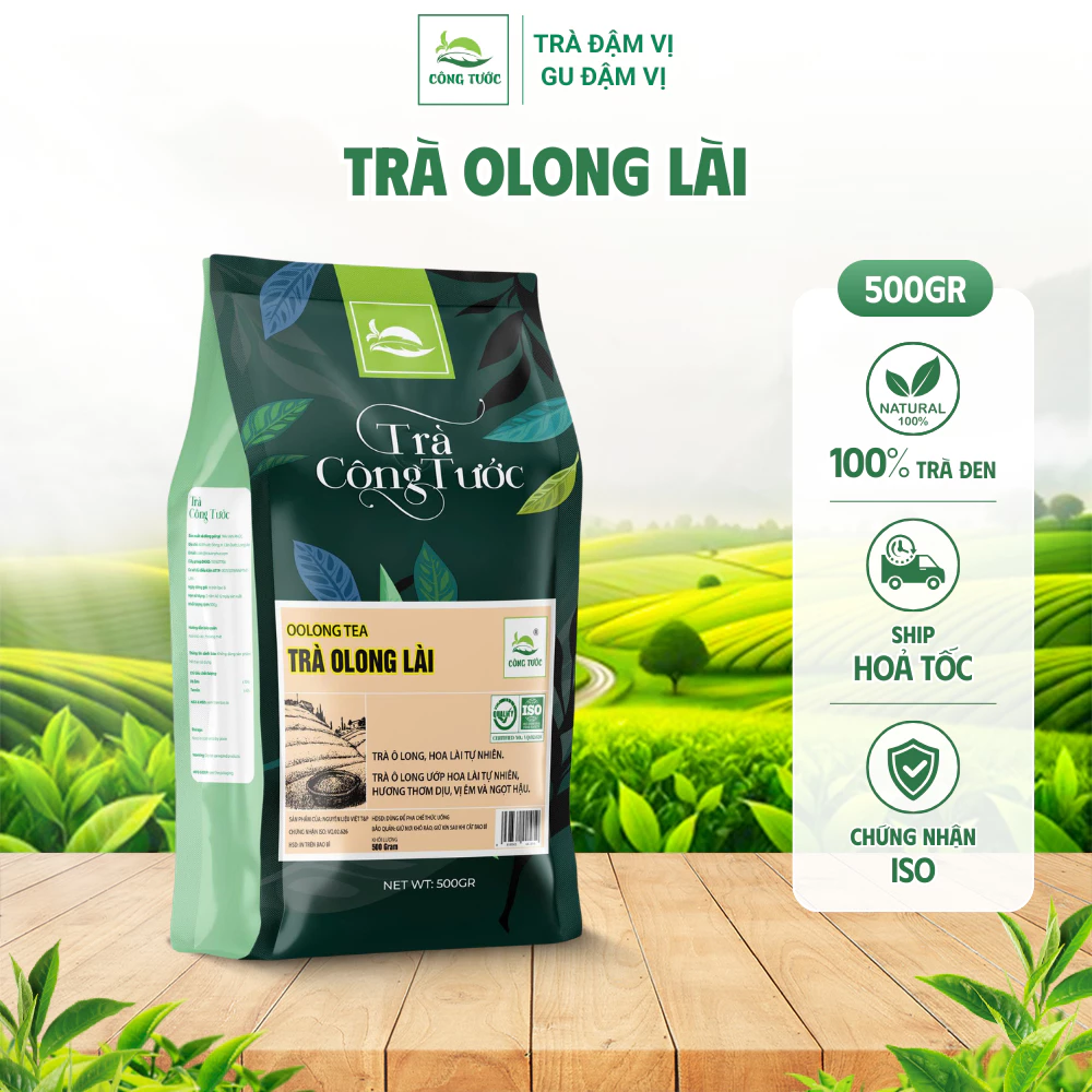 Trà Ô Long Lài Công Tước | Thơm Hoa Lài, Hậu Ngọt – Bảo Lộc Lâm Đồng