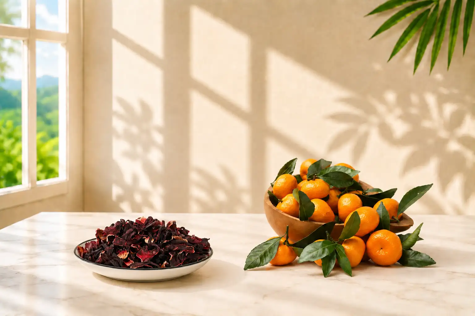Công thức Trà Quýt Hibiscus chuẩn với Trà Lài Công Tước