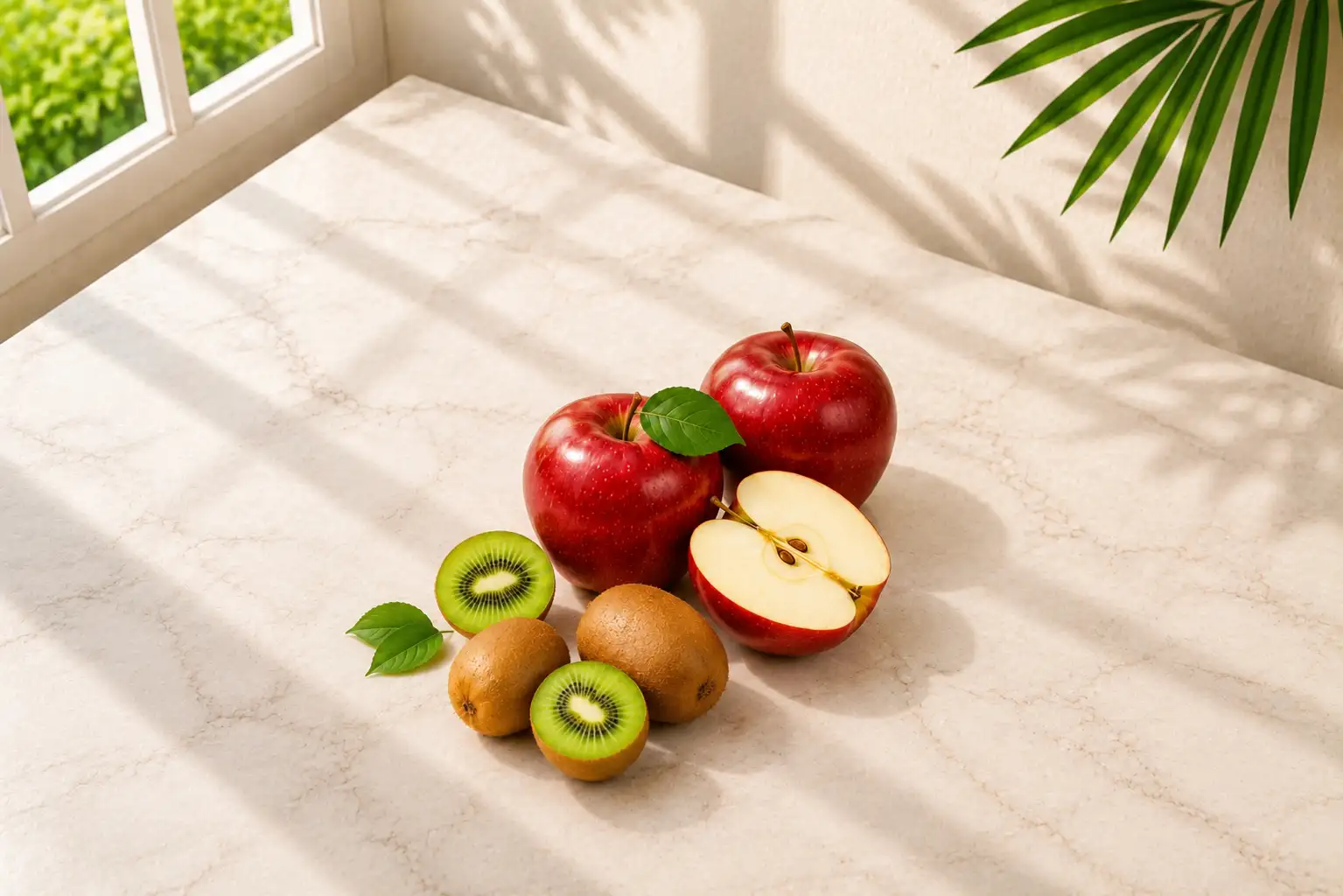 Công thức Trà Kiwi Táo chuẩn với Trà Lài Cao Cấp Công Tước