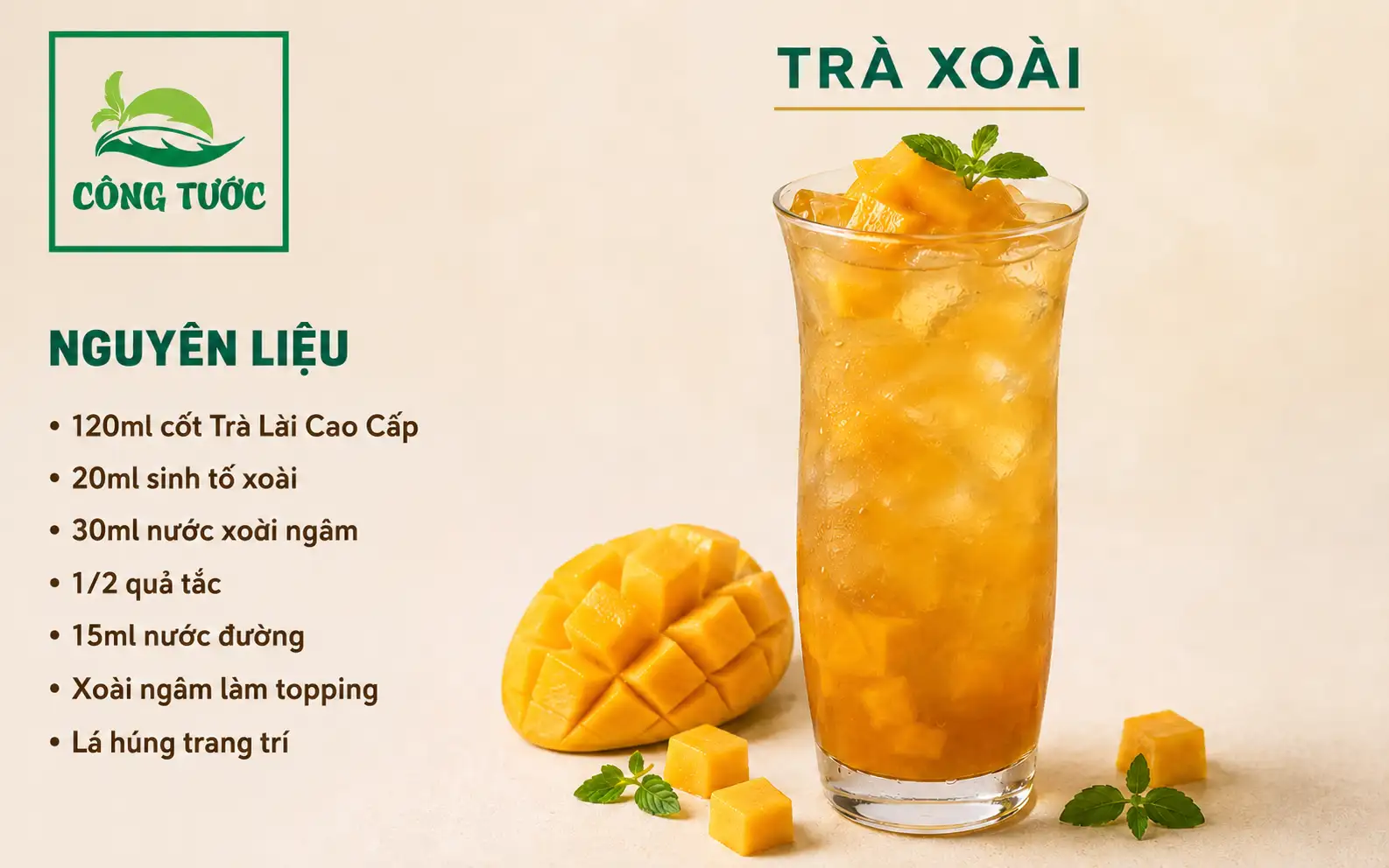 trà xoài