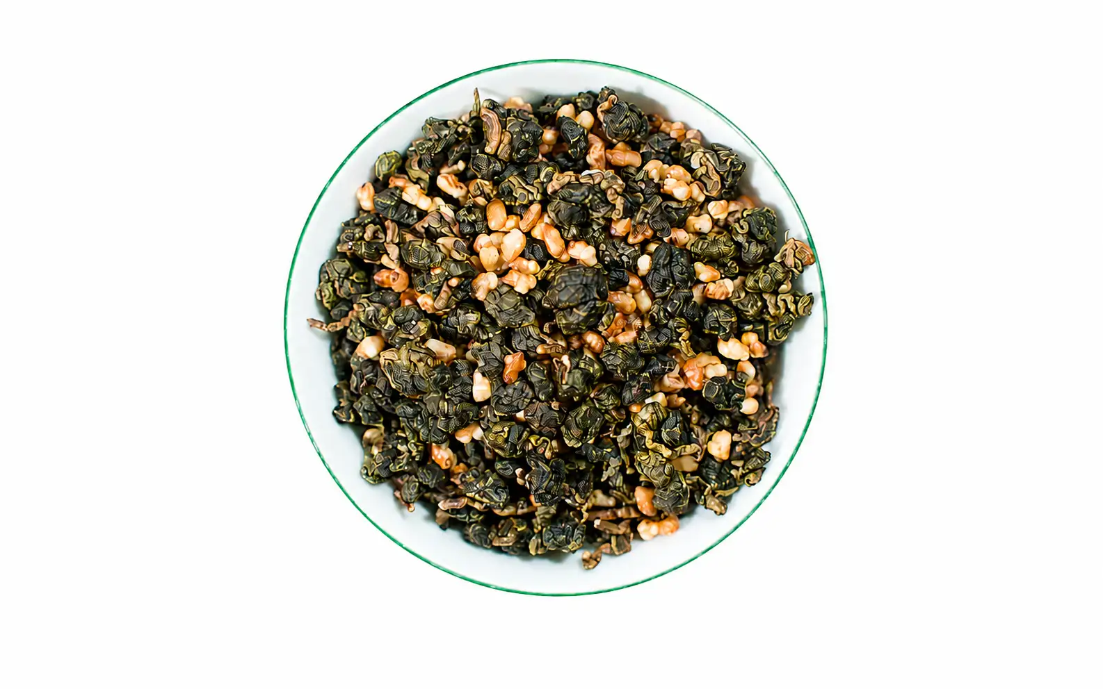 So sánh trà Oolong gạo rang và trà xanh gạo rang