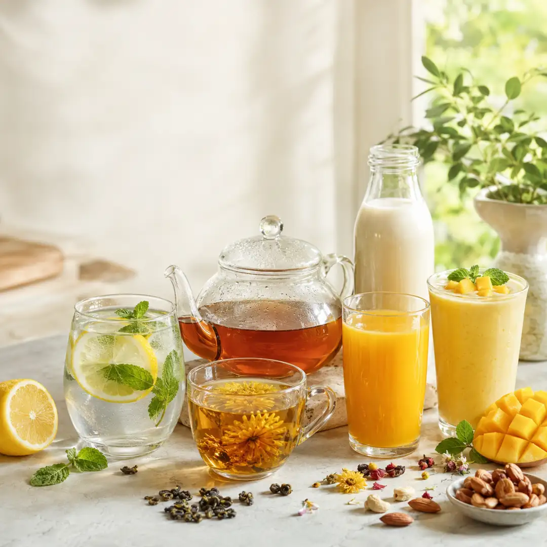 nước uống lành mạnh