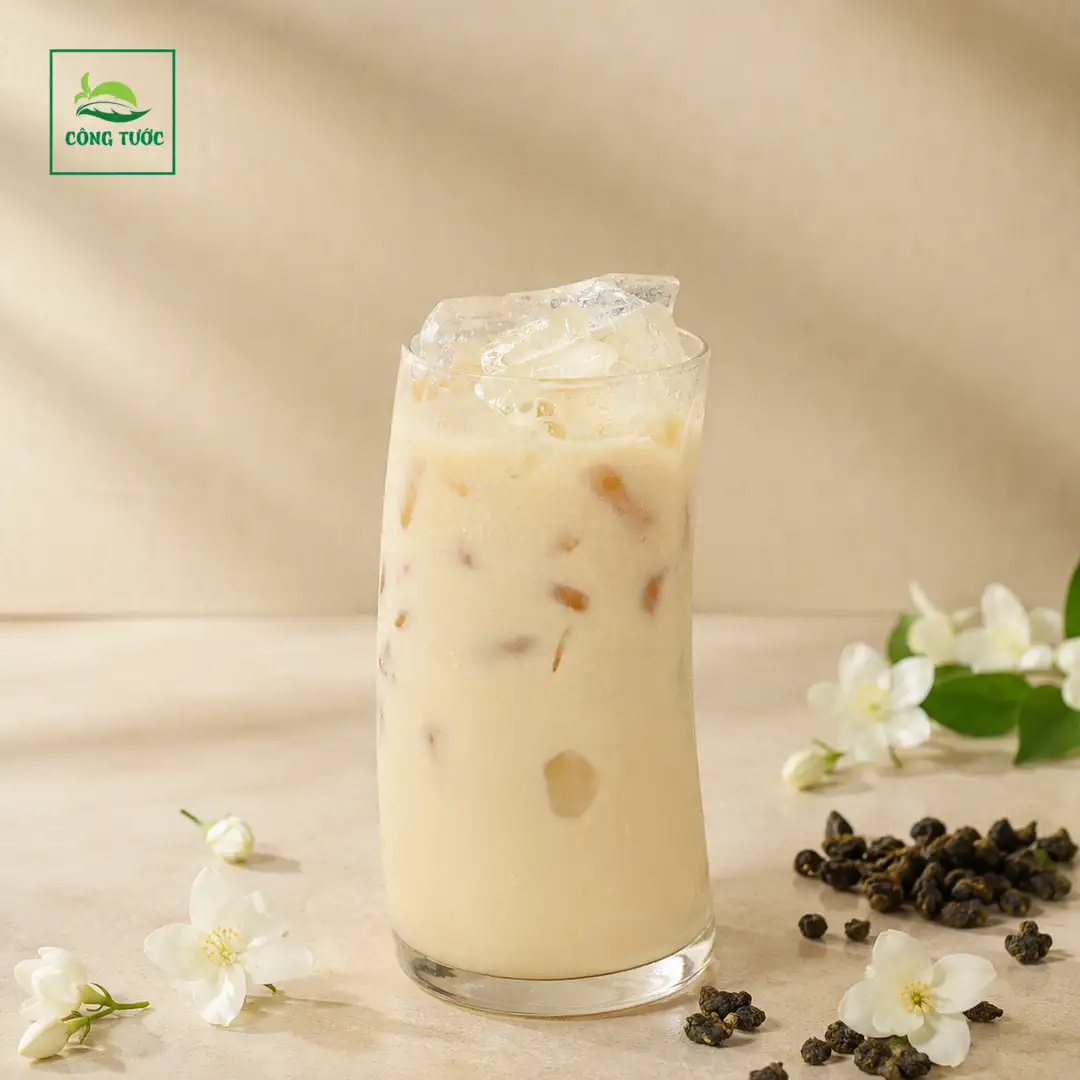 Trà Sữa Oolong Lài