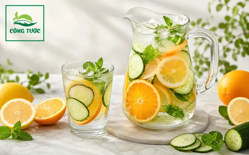 Nước Chanh Ngâm Trái Cây