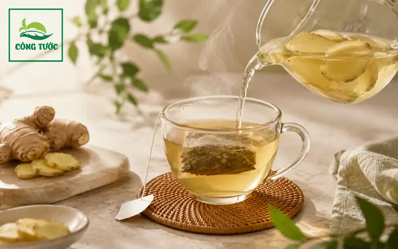 Trà Gừng Mật Ong Chanh