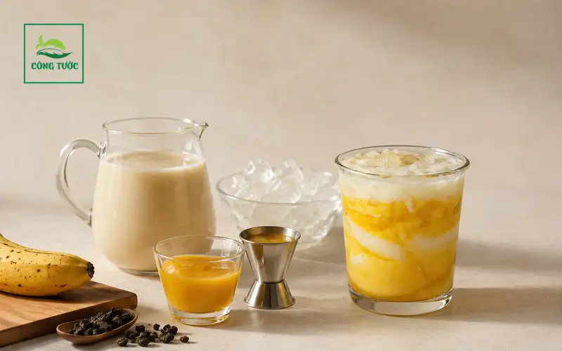 Oolong Sữa Chuối