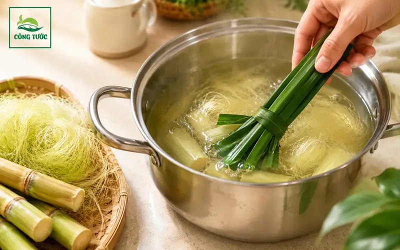 Nước Râu Bắp Mía Lau