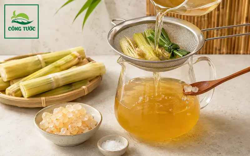 Nước Sâm Mía Lau