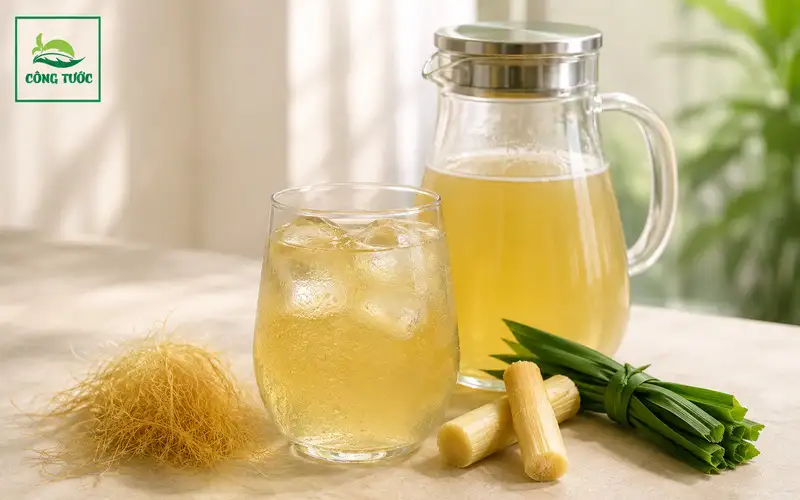 Nước Râu Bắp Mía Lau