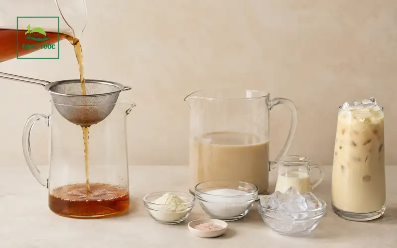 Trà Sữa Oolong Lài