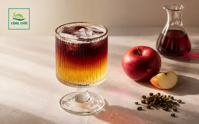 Oolong Táo Vang Đỏ