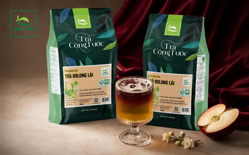 Oolong Táo Vang Đỏ