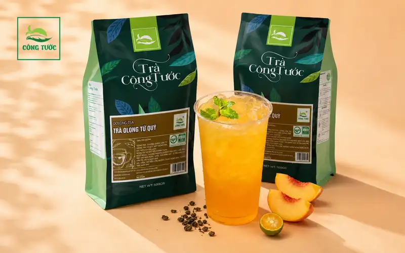 Oolong Tứ Quý Đào