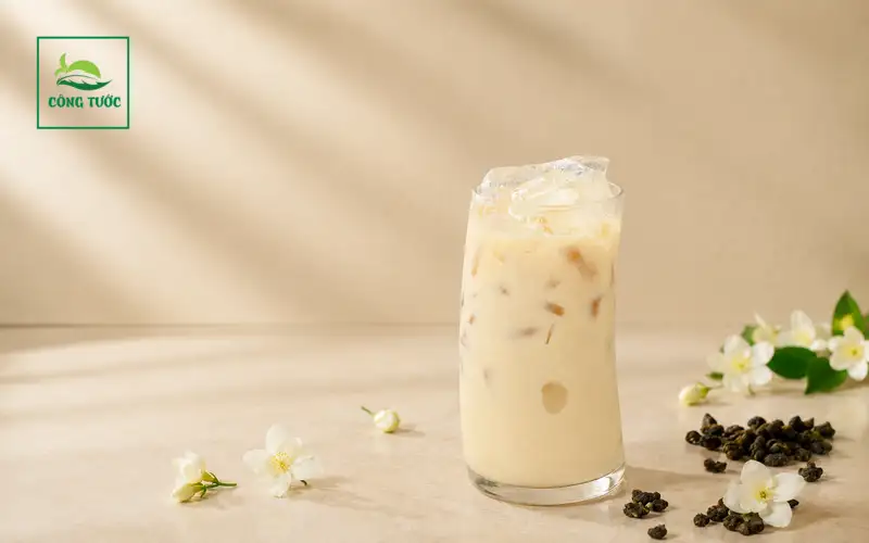 Trà Sữa Oolong Lài