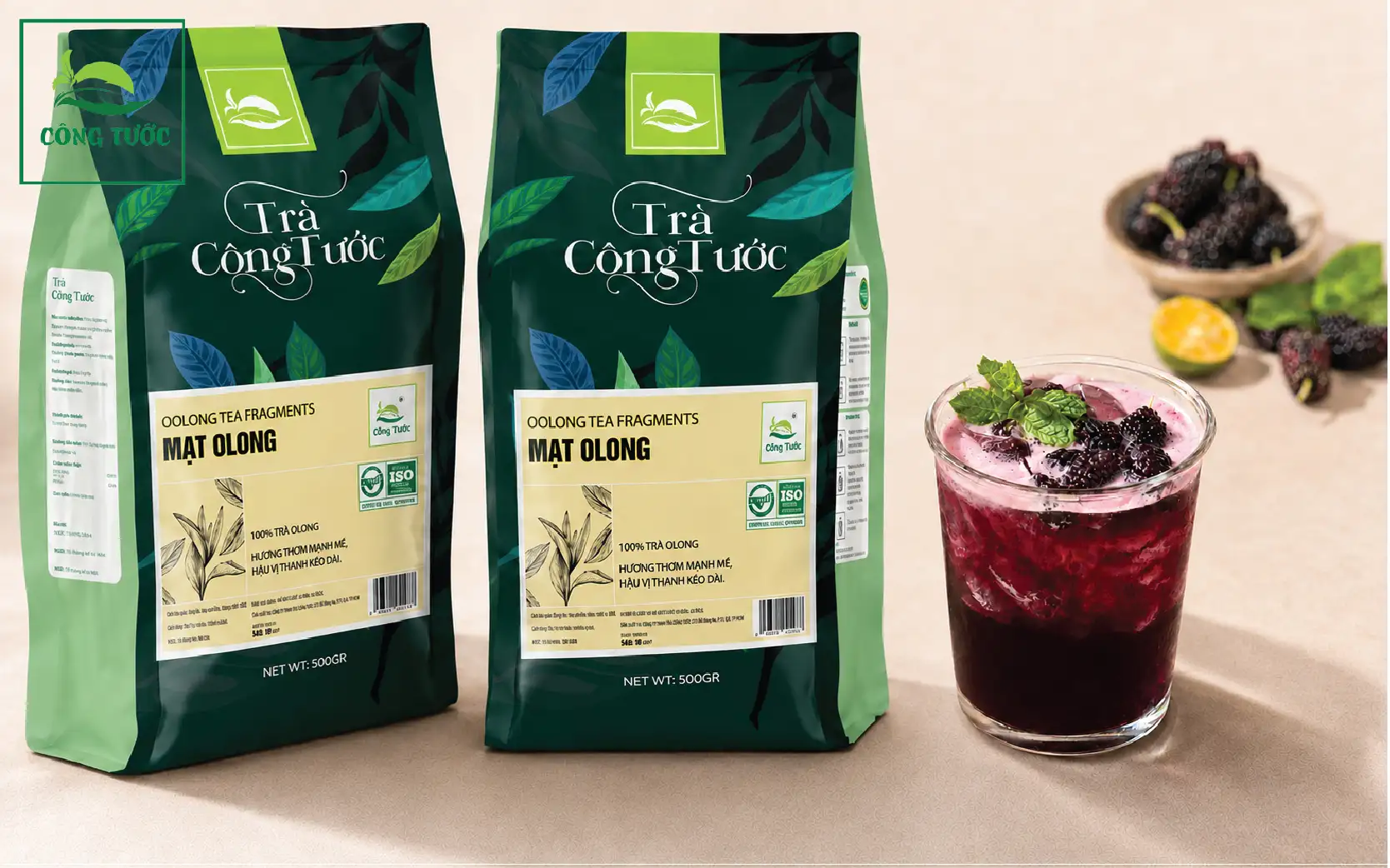 Trà Oolong Dâu Tằm